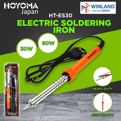 Hoyoma Japan By Winland Heavy Duty Electric Soldering Iron Solder W