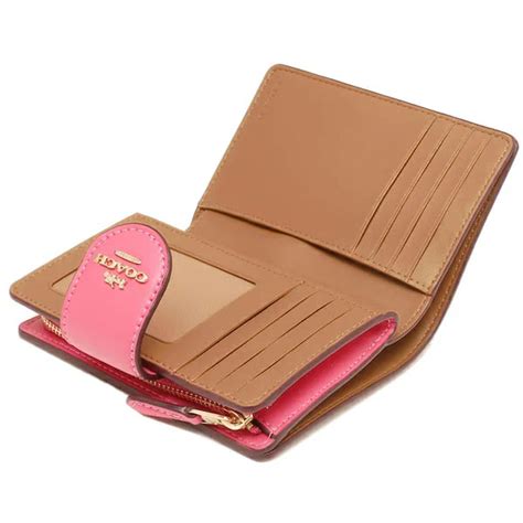 Spreesuki Coach Medium Wallet Medium Corner Zip Wallet In Signature