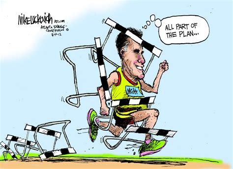 Mike Luckovich cartoon: Political hurdles | OregonLive.com