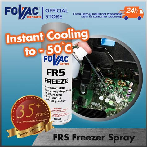 Fovac Frs Freezer Spray Freezer Aerosol Rapid Freezer Spray Instant