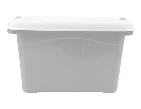 Storage Box With Clip Lid Trend 63l