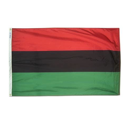 African American Nylon Flags On Embassy Flag, Inc.