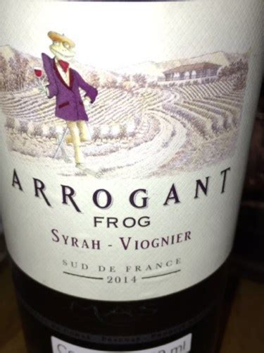 Arrogant Frog Picking Red Syrah Viognier Vivino US