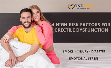 4 High Risk Factors for Erectile Dysfunction