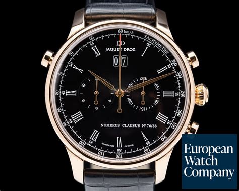 Jaquet Droz J Astrale Rattrapante Chronograph K Rose Gold