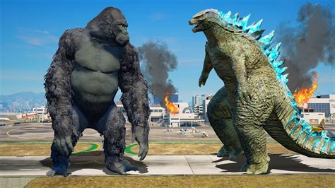 Godzilla Vs Kong Epic Battle Skgaming Youtube