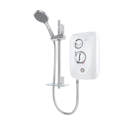 Triton T80 Easi Fit Plus White Chrome Effect Electric Shower 9 5kw