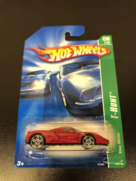 Hot Wheels Enzo Ferrari Treasure Hunt All Black Seat Variation Super Rare Picclick Ca
