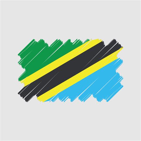 Tanzania Flag Vector Design. National Flag 11473367 Vector Art at Vecteezy