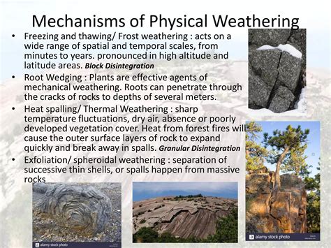 Weathering And Mass Wasting Ppt