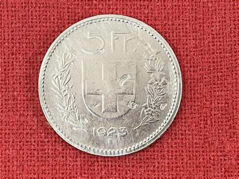 5 Franken 1923 Silber Alphirte Kaufen Auf Ricardo