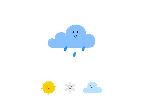 Climate Change - Weather Icons by Pooja Jadav on Dribbble