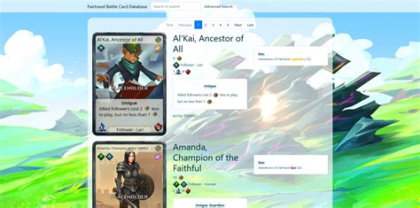 Now Available Fairtravel Battle Card Database Fairtravel Battle By