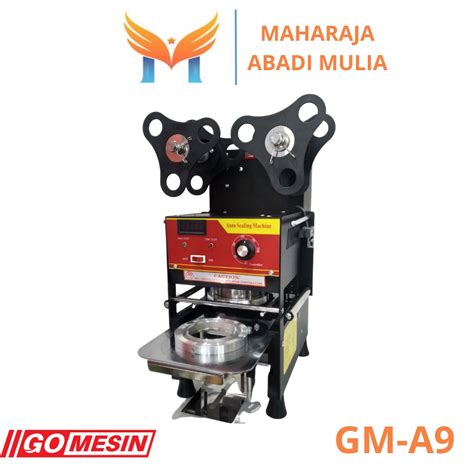 Jual Mesin Press Gelas Plastik Gomesin Gm A9 Mesin Cup Sealer Semi