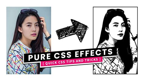 Css Image Hover Effects Color To Black And White Portrait Effect