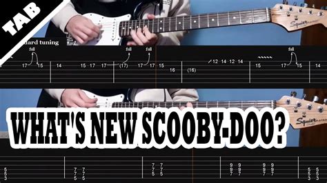 What's New Scooby-Doo? Theme | Guitar TAB | Lesson | Tutorial Chords ...