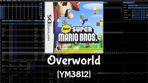 New Super Mario Bros Overworld Furnace YM3812 Arrangement YouTube