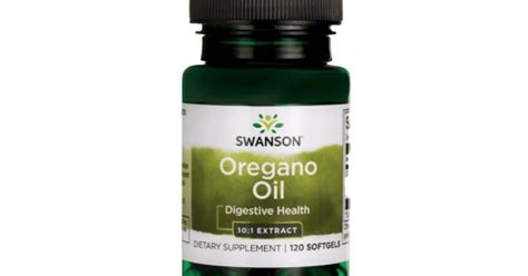 SWANSON Oregano Oil 120 меки капсули