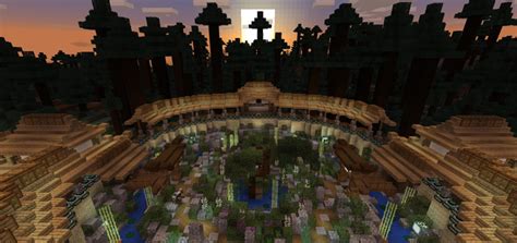 Japanese Garden Arena PvP Minecraft PE Maps