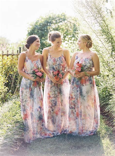 29 Beautiful Floral Bridesmaid Dresses For 2024 Mrs To Be