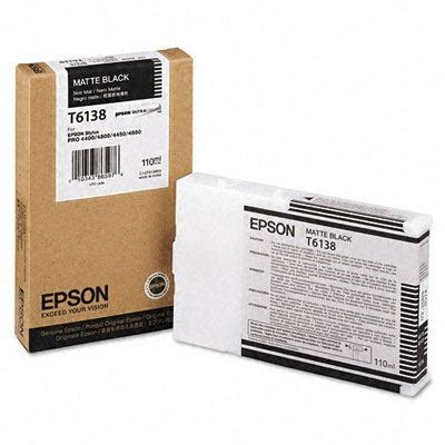 Epson Stylus Pro K Ultrachrome Ink Cartridges For Matte