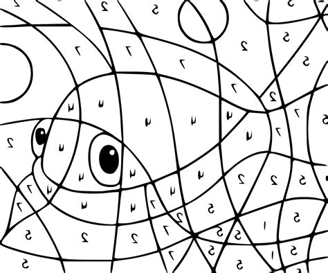 Coloriage Poissons Maternelle Beau Photos 10 Coloriage Magique