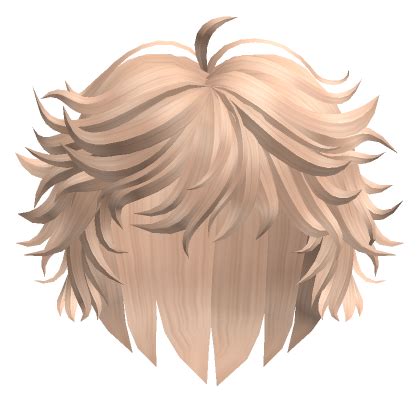 Messy Layered Anime Wolf Hair Blonde Roblox Item Rolimon S
