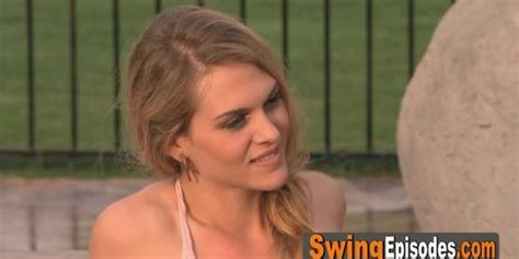 Hot Swingers Are Having A Sex Game In The Pool During Their Summer Vacation Tnaflix
