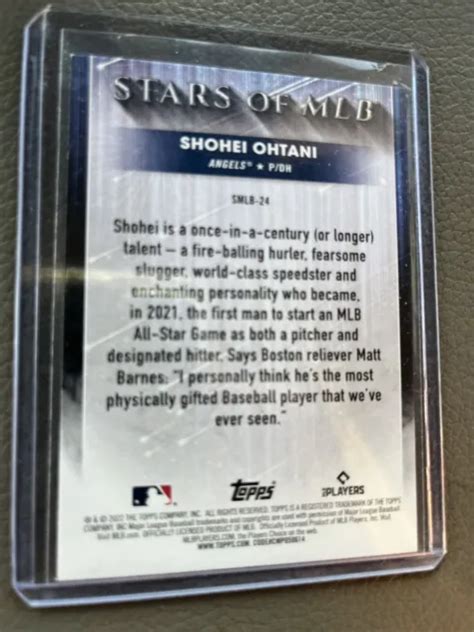 Topps Shohei Ohtani Stars Of Mlb Inserto Smlb Angels Eur