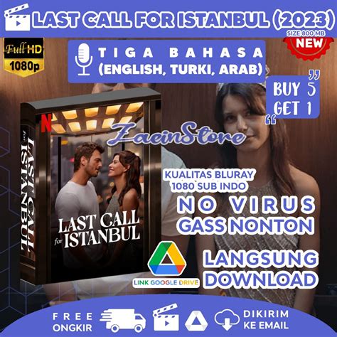 Jual FILM LAST CALL FOR ISTANBUL 2023 TIGA DUB FILM TERBARU 2023