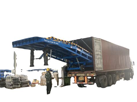 Ton Mobile Hydraulic Container Loading And Unloading Platform Pallet