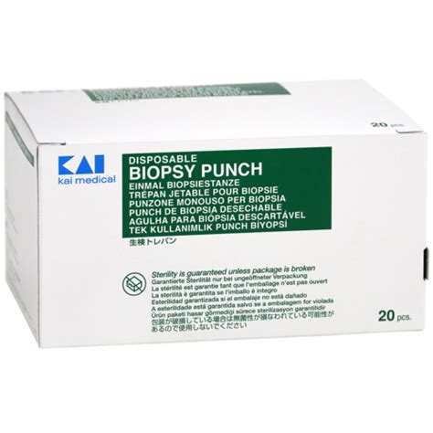 Kai Biopsie Punch Huidstans 1 5mm 20 Medische Artikelen SMA B V