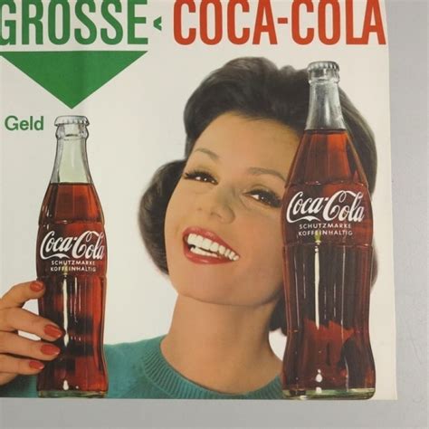 Selten Coca Cola Plakat