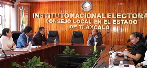 Afinan INE Tlaxcala Y El ITE Actividades Del Proceso Electoral