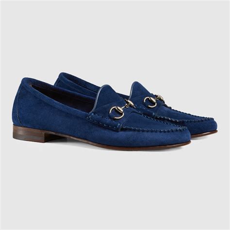 Gucci Women Suede Horsebit Loafer 387891cbb004134