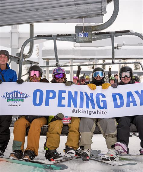 Big White Ski Resort Opens For Its 60th Season Big White Ski Resort Ltd