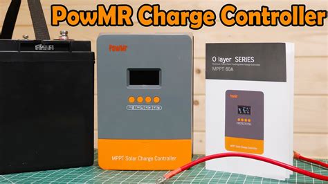 Powmr Mppt Solar Charge Controller Auto Voltage V V Youtube