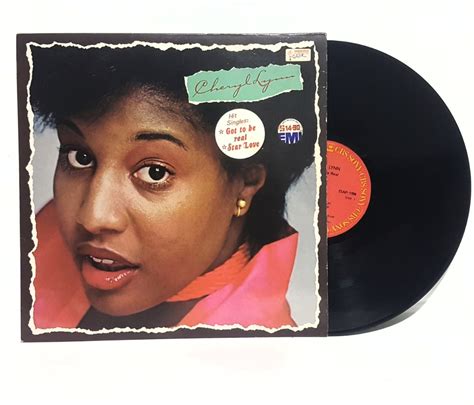 LP CHERYL LYNN GOT TO BE REAL CBS RECORD 1978 PIRING HITAM VINYL