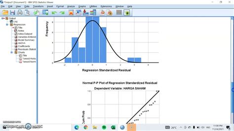 Uji Asumsi Klasik Dengan Menggunakan Software Spss Youtube