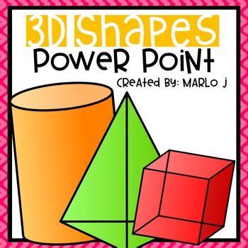 3D Shapes Power Point | Powerpoint, 3d shapes, Shapes worksheets