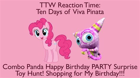 Toono This Weekend Reaction Time Days Of Viva Pinata Combo Panda