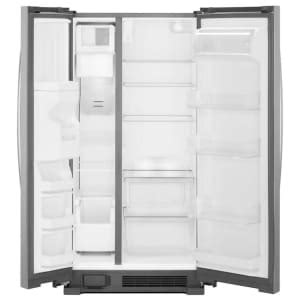 Whirlpool Frigidaire Cu Ft Side By Side Refrigerator With Ice