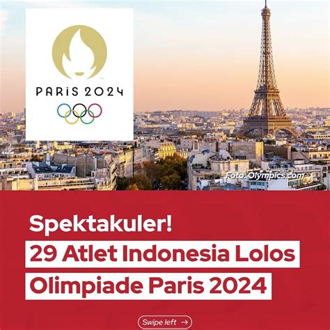 Spektakuler Atlet Indonesia Lolos Olimpiade Paris Akutahu