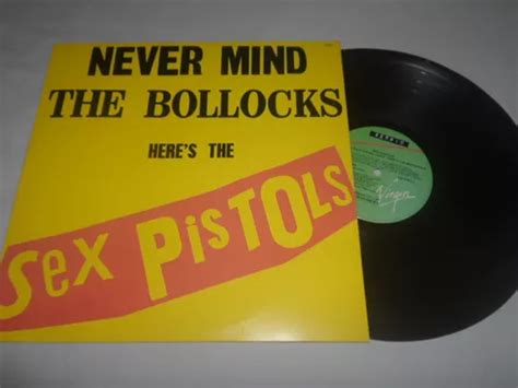 Lp Sex Pistols Vinil Never Mind The Bollocks Edição Nacional MercadoLivre