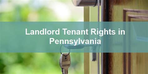 Landlord Tenant Rights In Pennsylvania