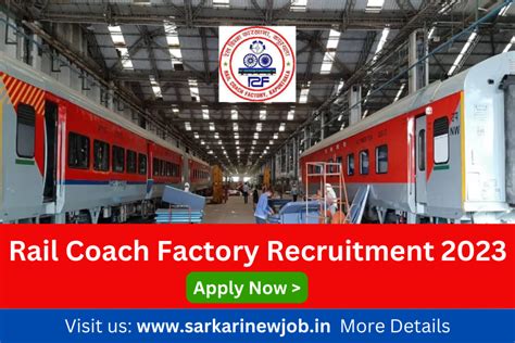 Rail Coach Factory Recruitment 2023 Golden Chance For Sports Persons