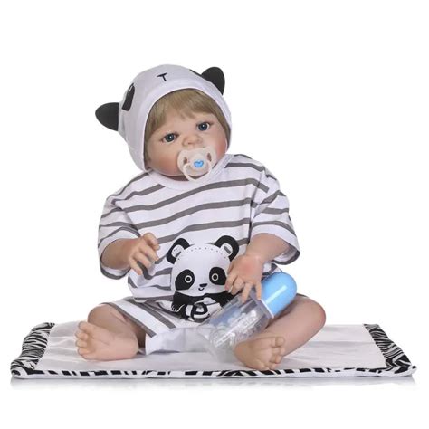 Npkcollection Cm Baby Wiedergeboren Mit Silikon Full Body M Dchen