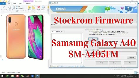 Samsung Galaxy A40 SM-A405FM Stockrom Firmware ROM - YouTube