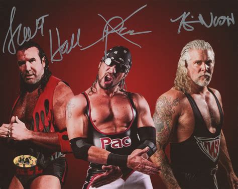 Kevin Nash Sean X Pac Waltman And Scott Hall Signed Wwe 8x10 Photo