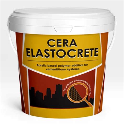 Cera Elastocrete Acrylic Based Polymer Additive For Cementitious